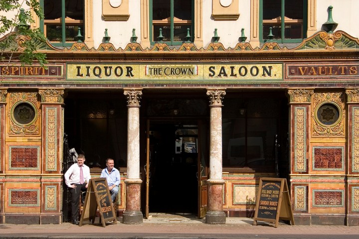 The Crown Bar in Belfast