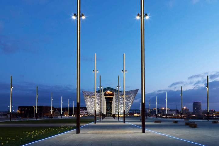 a sign on the side of a road